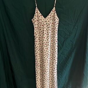 a new day Red and Green Floral Dress